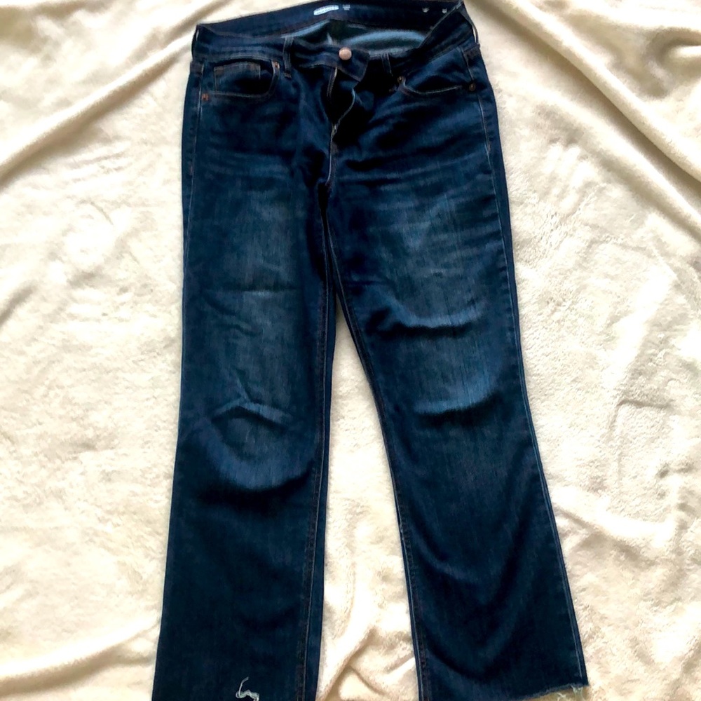 Dark wash Old Navy Flare Ankle